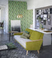 Delahaye Room Wallpaper - Green 