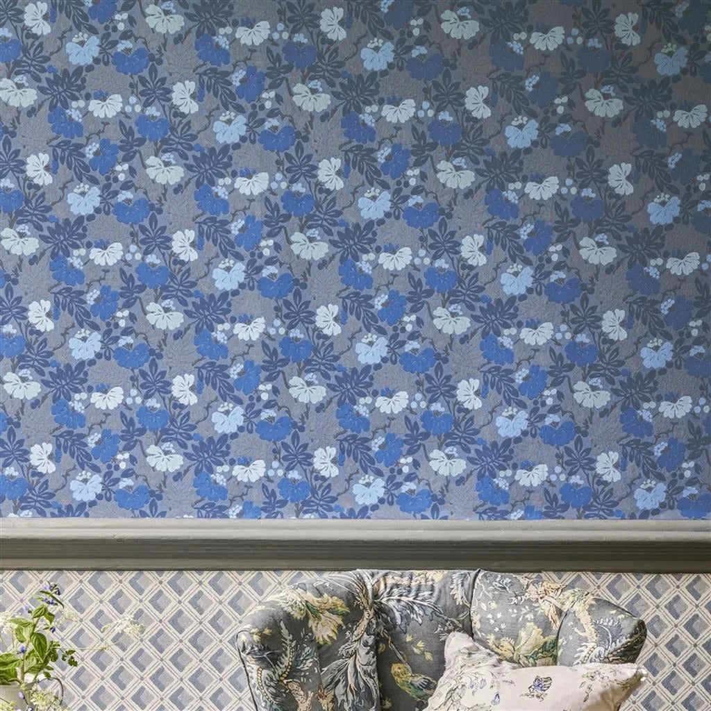 Carlisle Fauna Room Wallpaper 3 - Blue