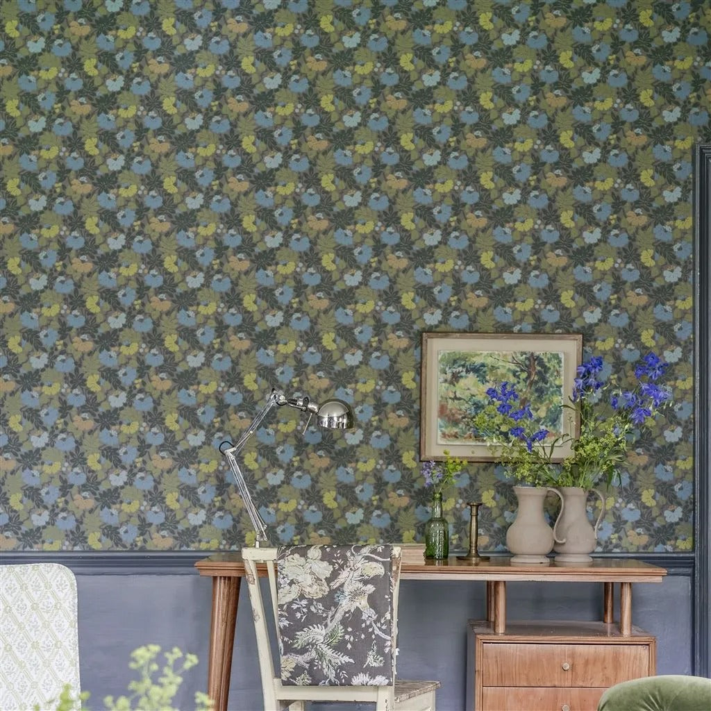 Carlisle Fauna Room Wallpaper 2 - Green