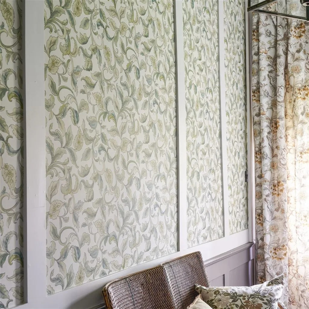 Piccadilly Park Room Wallpaper 2 - Green