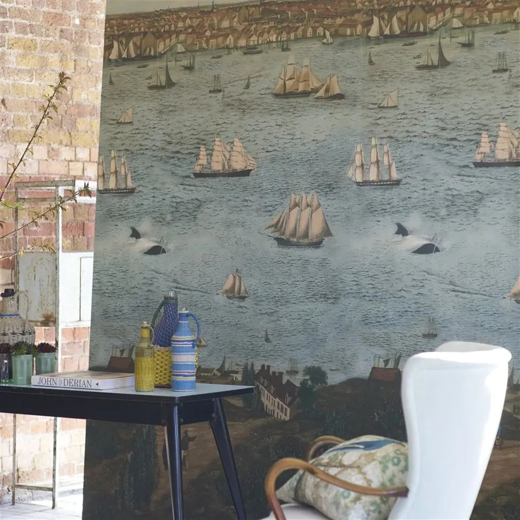 seaport wallpaper