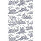 Fragonard Room Wallpaper - Gray