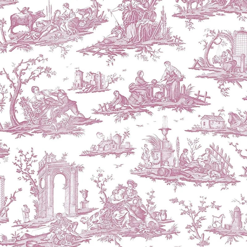 Fragonard Wallpaper - Pink