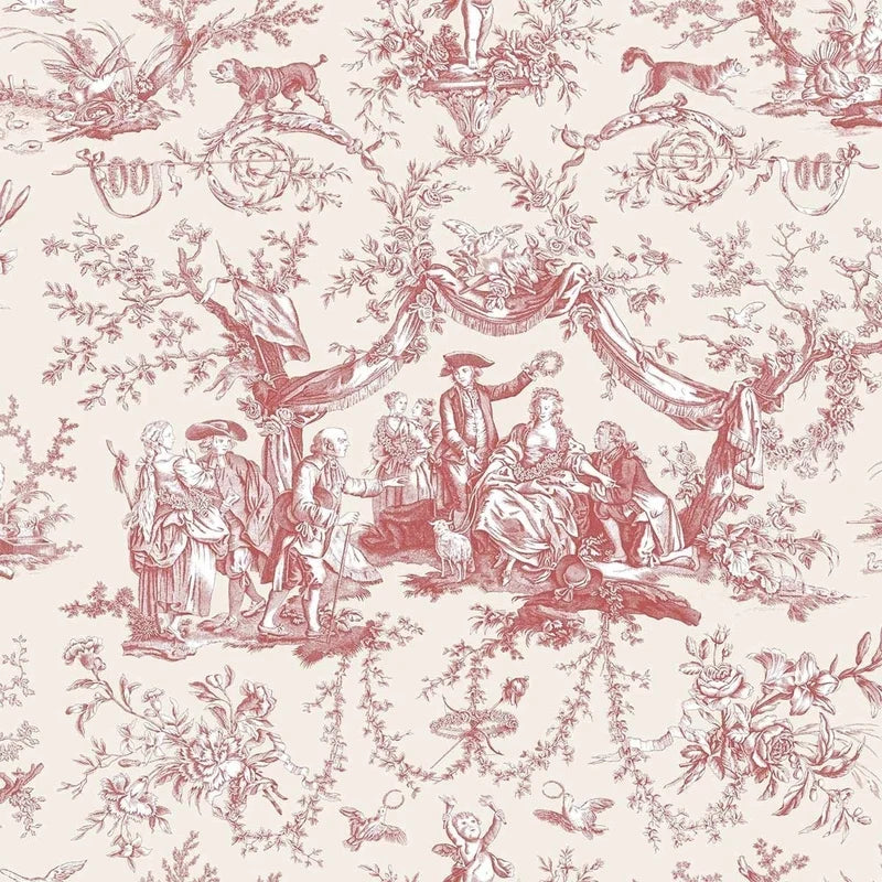 Greuze Wallpaper - Pink