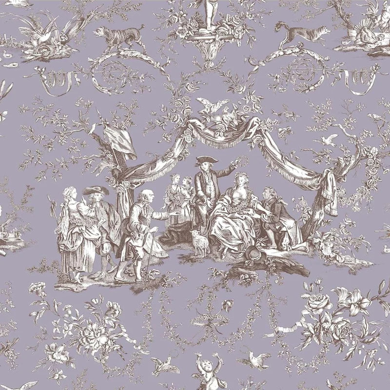 Greuze Wallpaper - Silver