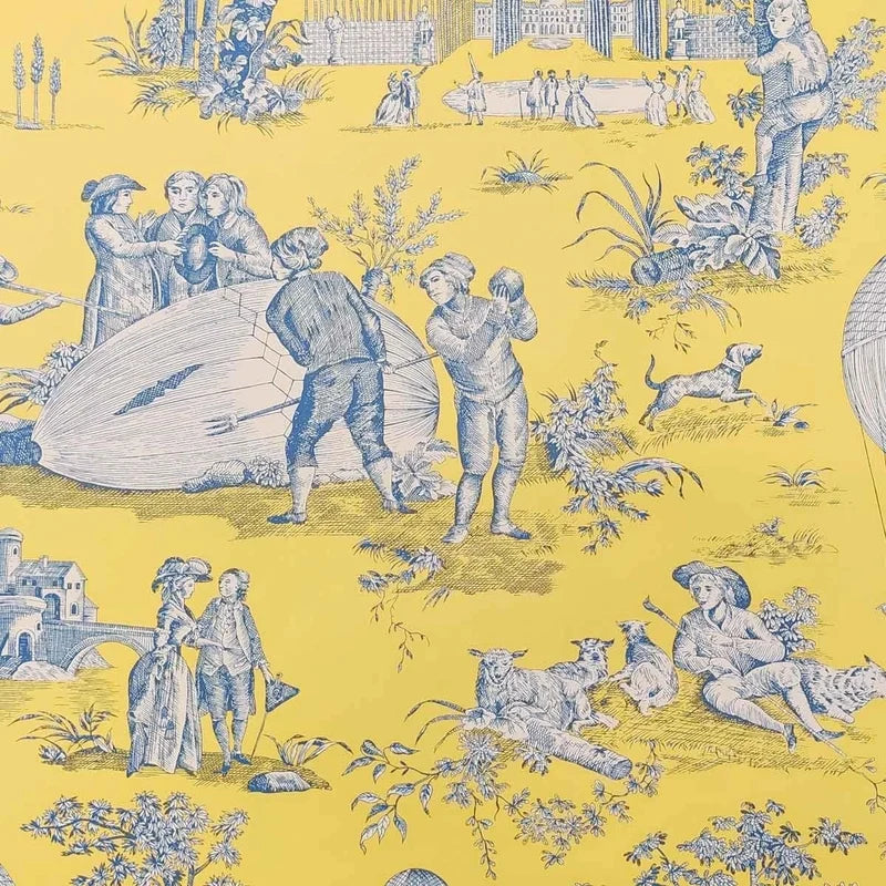 Ballon de Gonesse Wallpaper - Gold