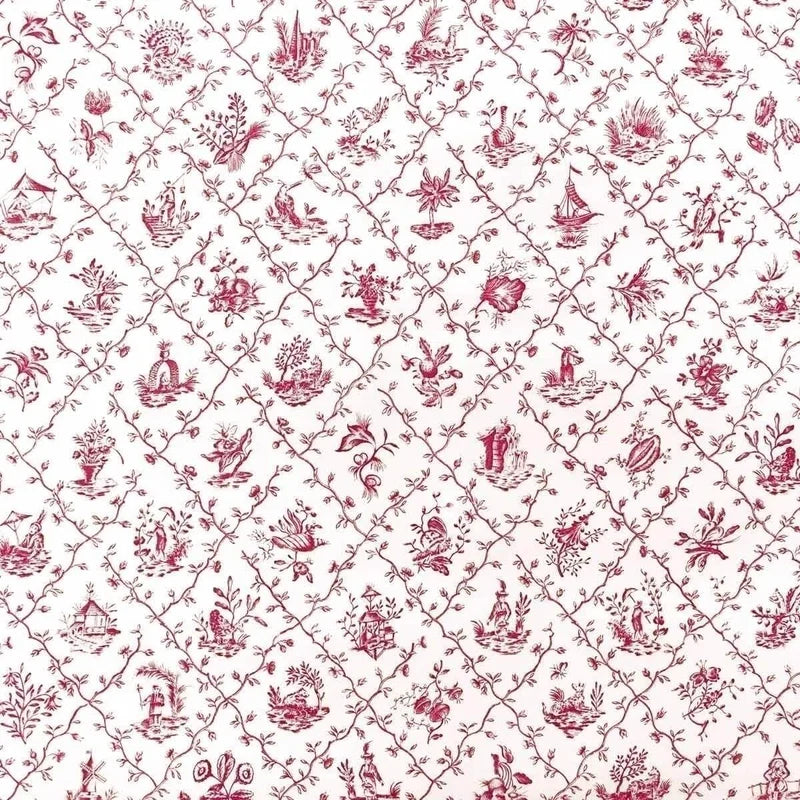 Pillement Wallpaper - Pink