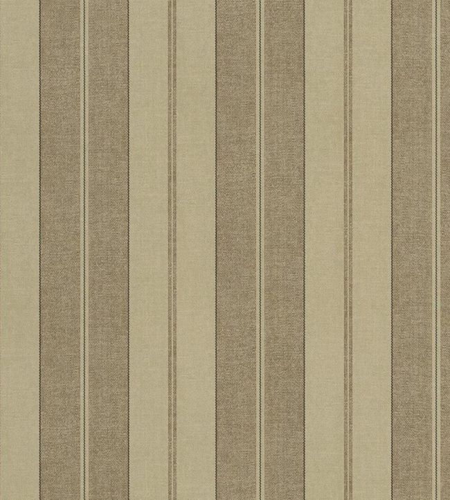 Monteagle Stripe Wallpaper - Brown  - Ralph Lauren