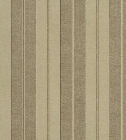 Monteagle Stripe Wallpaper - Brown  - Ralph Lauren