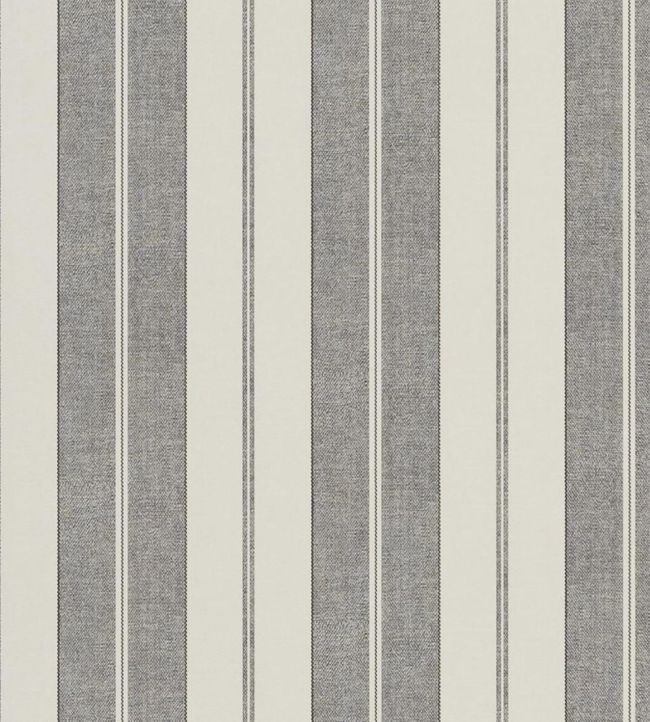 Monteagle Stripe Wallpaper - Gray  - Ralph Lauren