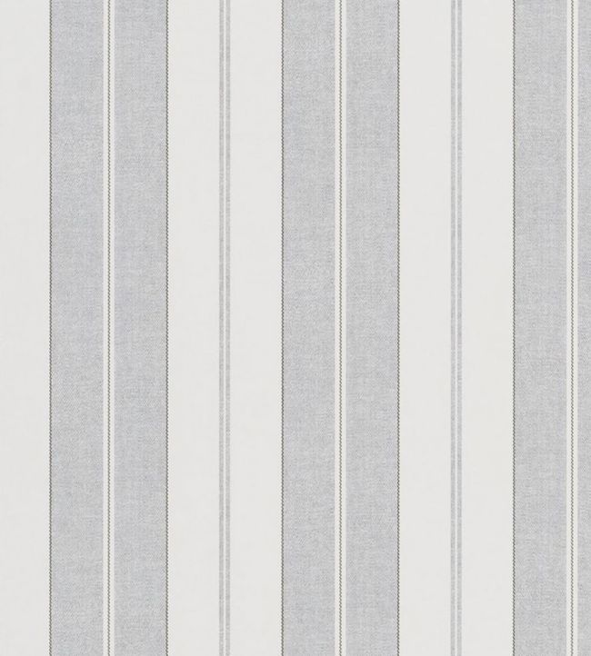 Monteagle Stripe Wallpaper - Silver - Ralph Lauren