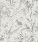 Fern Toile Wallpaper - Gray - Ralph Lauren