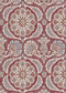 Pasha Wallpaper - Red - Lewis & Wood