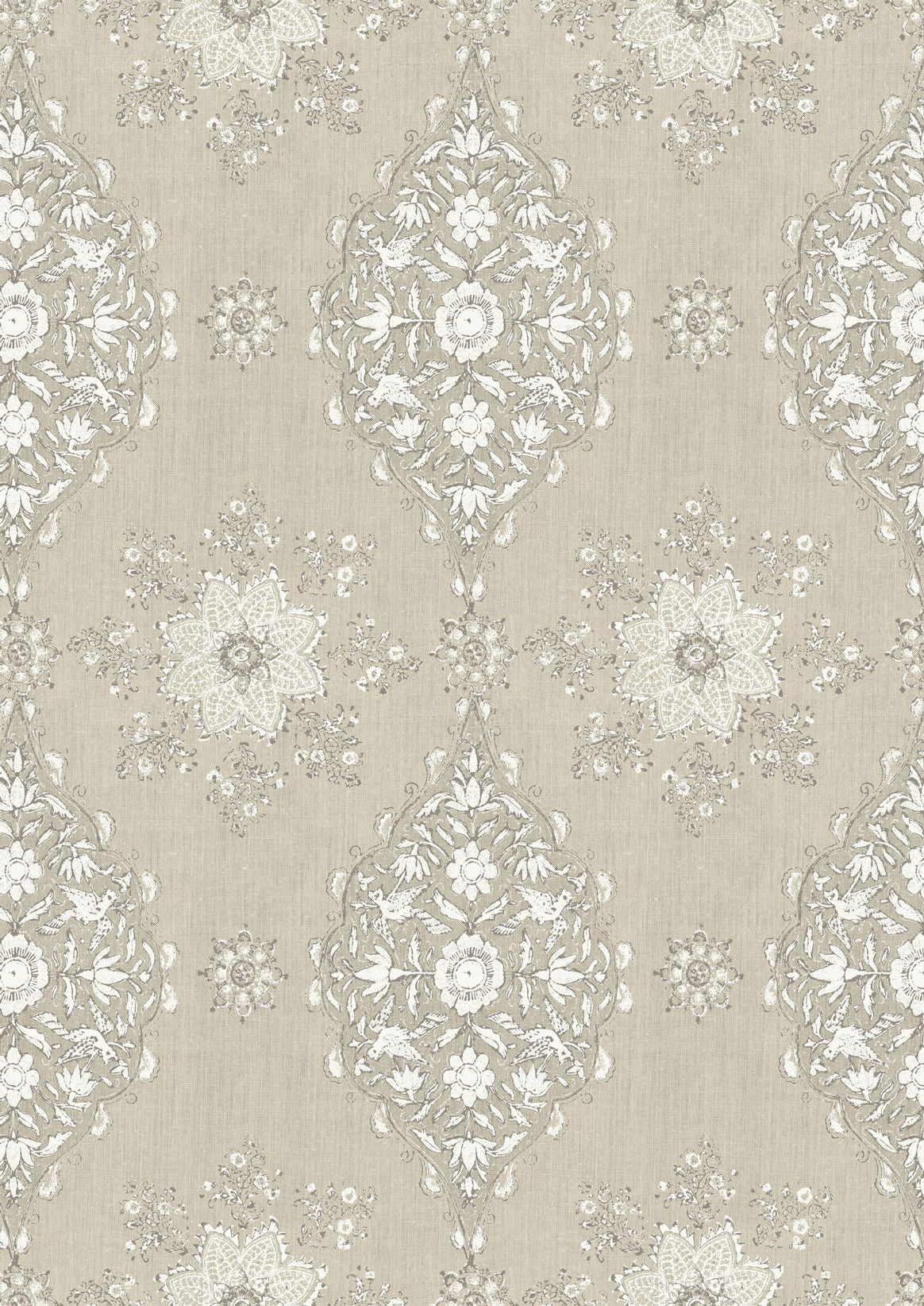 Pashmina Wallpaper - Sand - Lewis & Wood