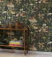 Wildlife Creek Nursey Room Wallpaper 2 - Green