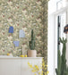 Wildlife Creek Nursey Room Wallpaper 2 - Sand