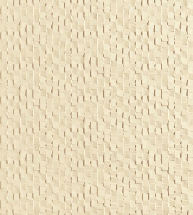Chequers Wallpaper - Cream