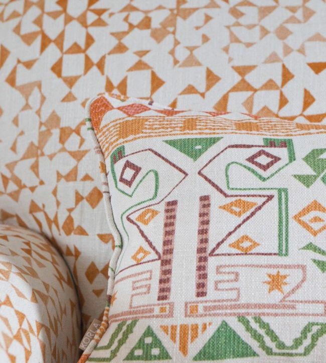 Perdio Room Fabric - Orange