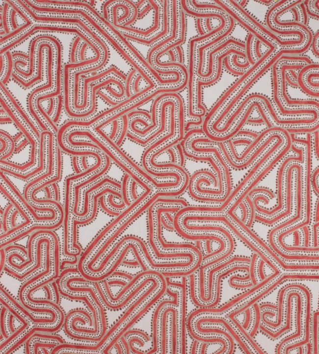 Turas Fabric - Red 