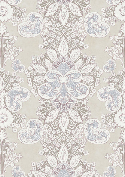 Rococo Wallpaper - Purple - Lewis & Wood