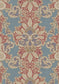 Rococo Wallpaper - Red - Lewis & Wood