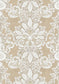 Rococo Wallpaper - Sand - Lewis & Wood