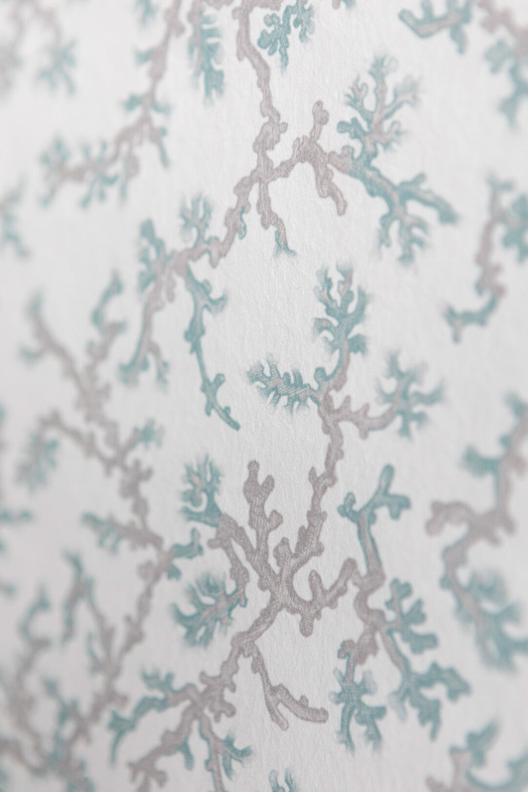 Fine Coral Room Wallpaper 2 - White