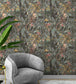 Sumatra Room Wallpaper - Teal