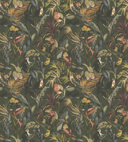 Sumatra Wallpaper - Green