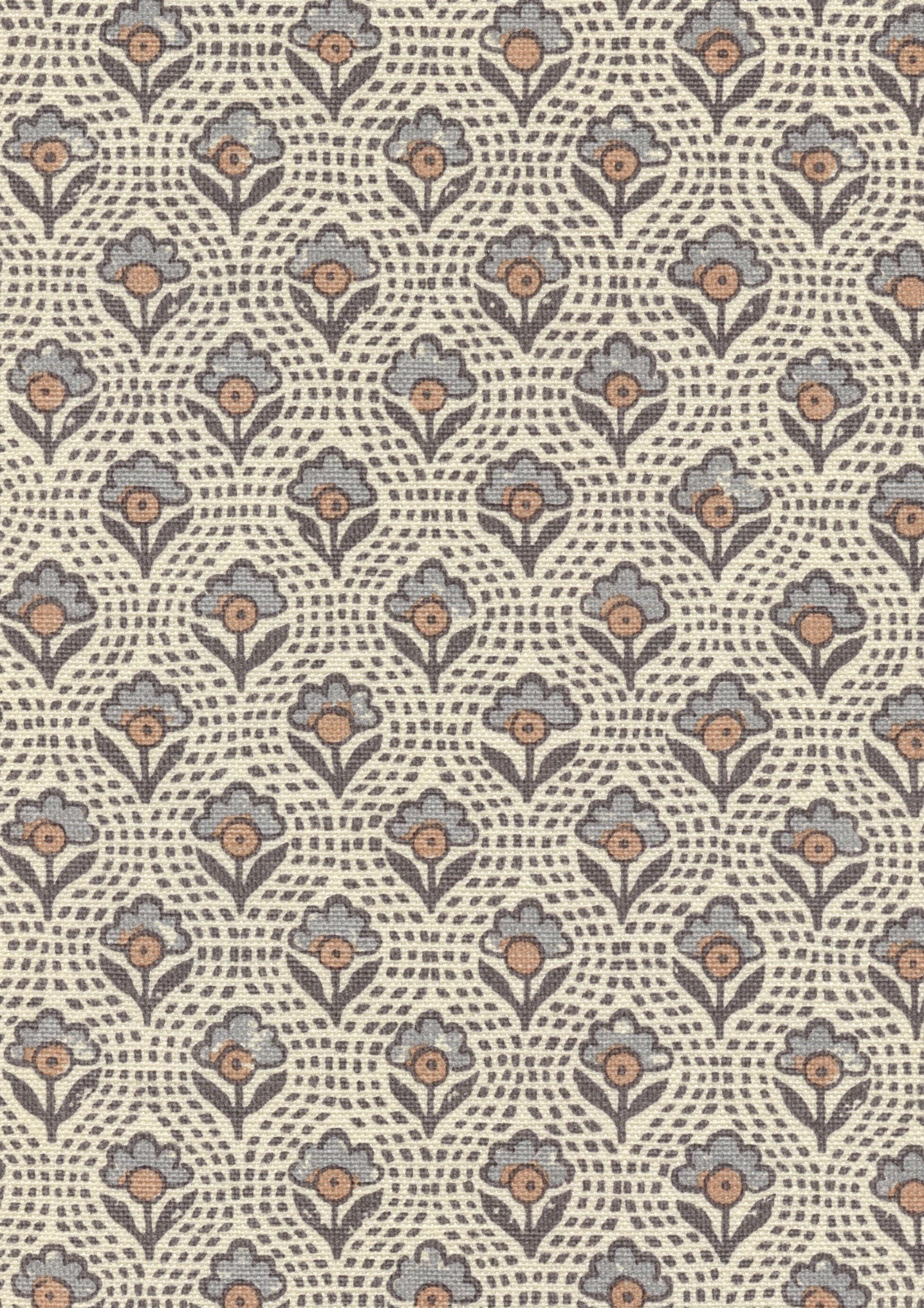 Speedwell Fabric - Gray - Lewis & Wood