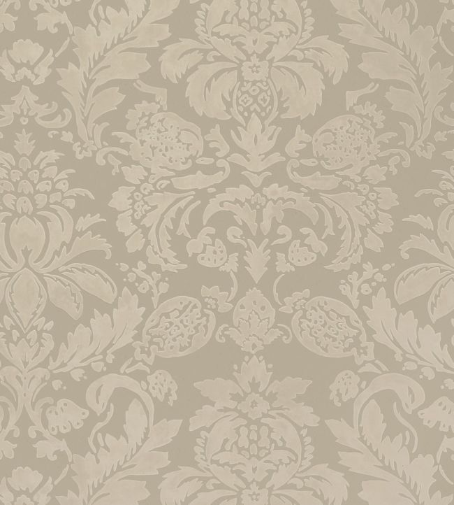 Lyndon Damask Wallpaper - Purple