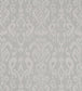 Bravado Ikat Wallpaper - Silver