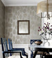 Bedford Park Room Wallpaper 2 - Gray