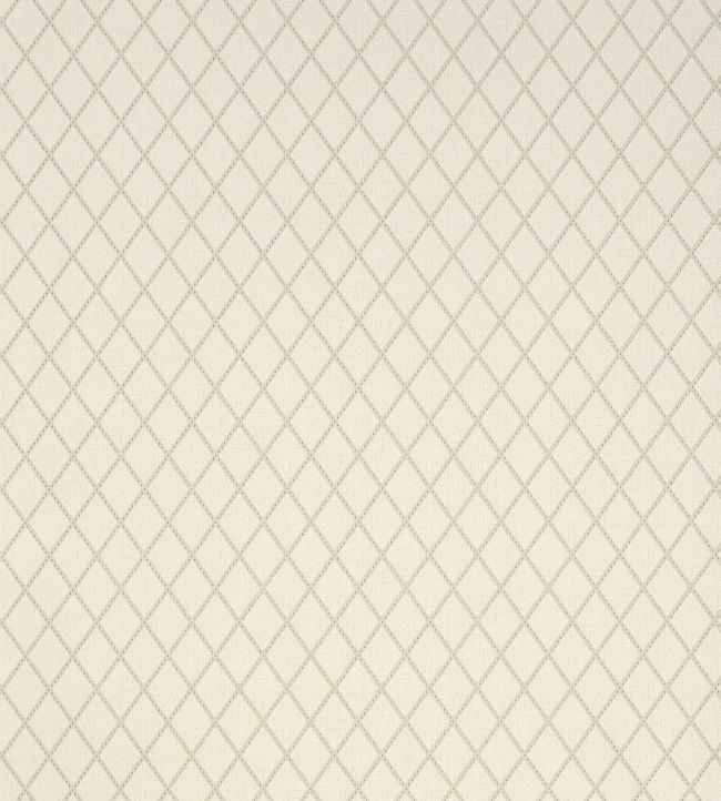 Hartmann Trellis Wallpaper - White