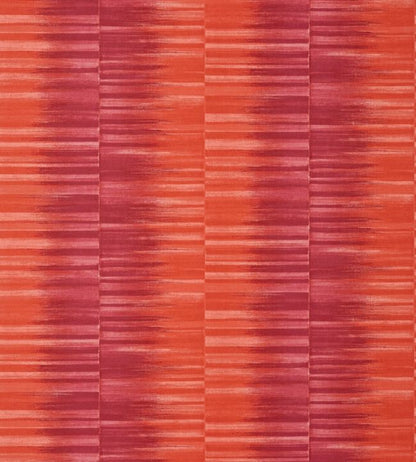 Mekong Stripe Wallpaper - Orange 