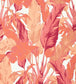 Travelers Palm Wallpaper - Pink