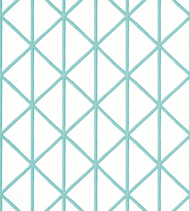 Box Kite Wallpaper - Teal