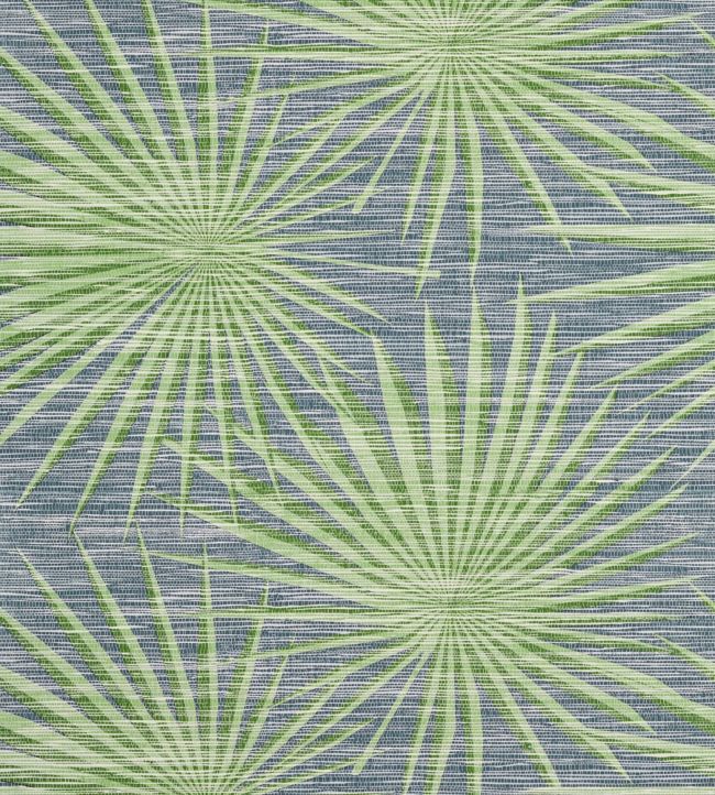 Palm Frond Wallpaper - Green 