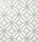 Mamora Trellis Cork Wallpaper - Silver 