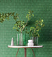 Milano Square Room Wallpaper - Green