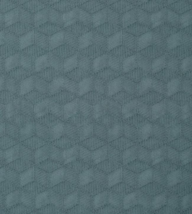 Milano Square Wallpaper - Teal 