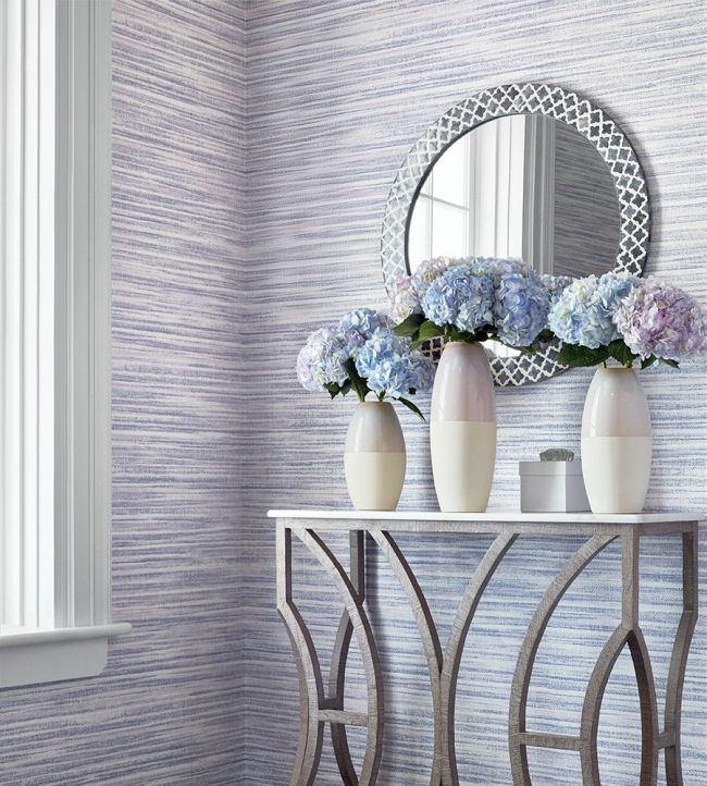 Morada Bay Room Wallpaper - Purple