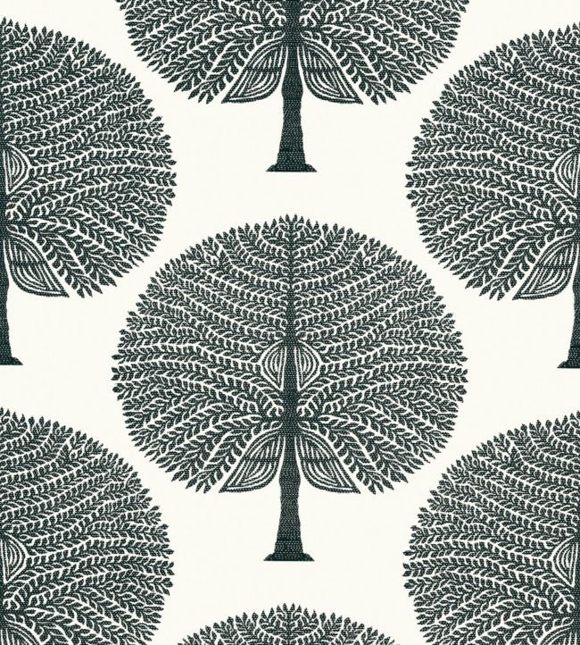 Mulberry Tree Wallpaper - Black 