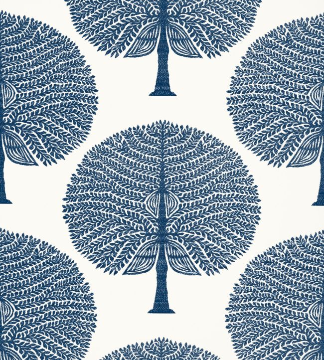 Mulberry Tree Wallpaper - Blue 