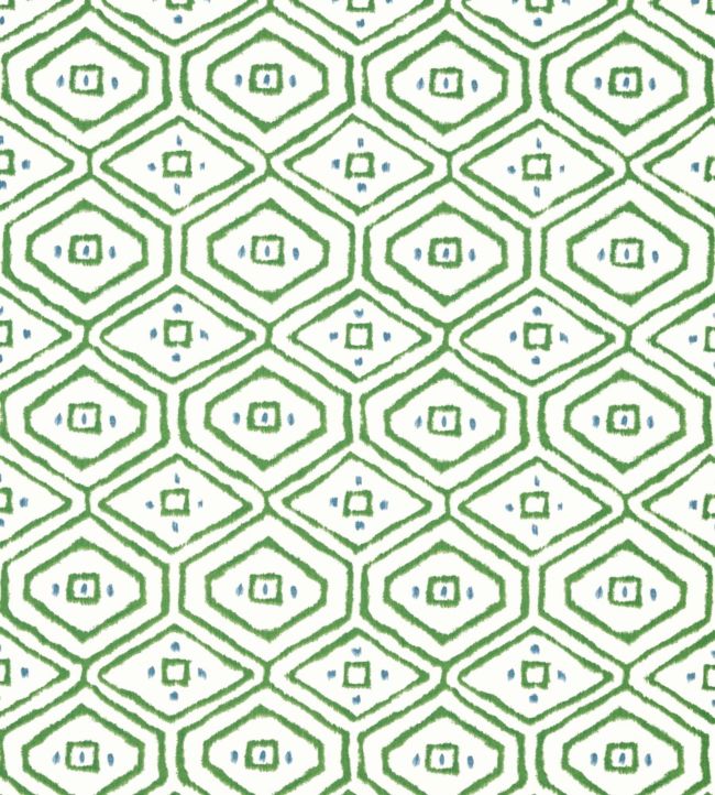 Pass A Grille Wallpaper - Green 