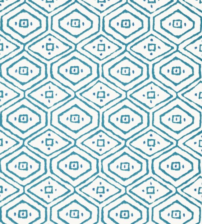 Pass A Grille Wallpaper - Teal 