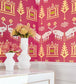 Kingdom Parade Nursey Room Wallpaper 2 - Red