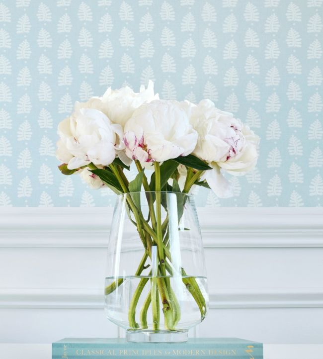 Ferndale Room Wallpaper 2 - Teal