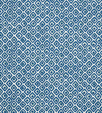 Indian Diamond Wallpaper - Teal