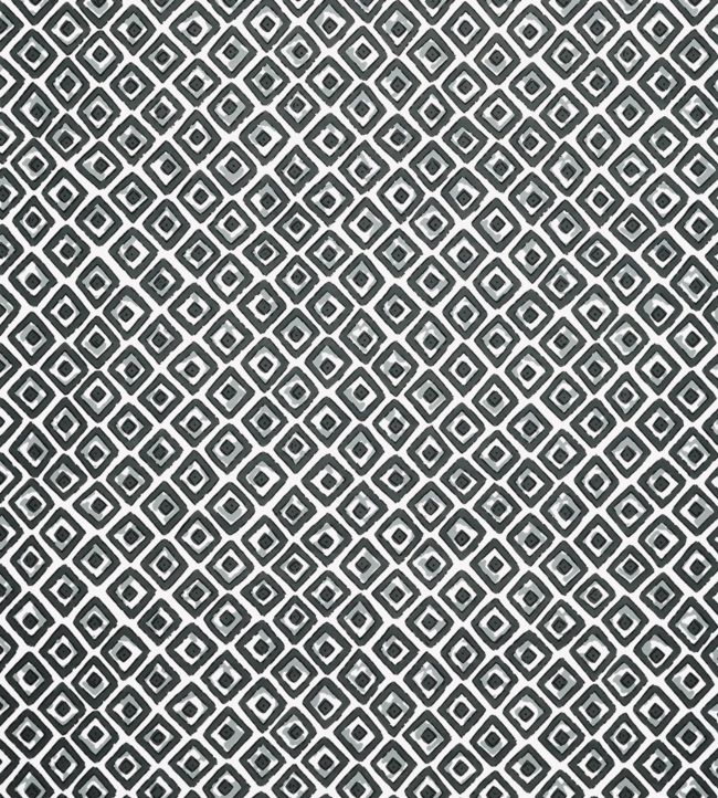 Indian Diamond Wallpaper - Black